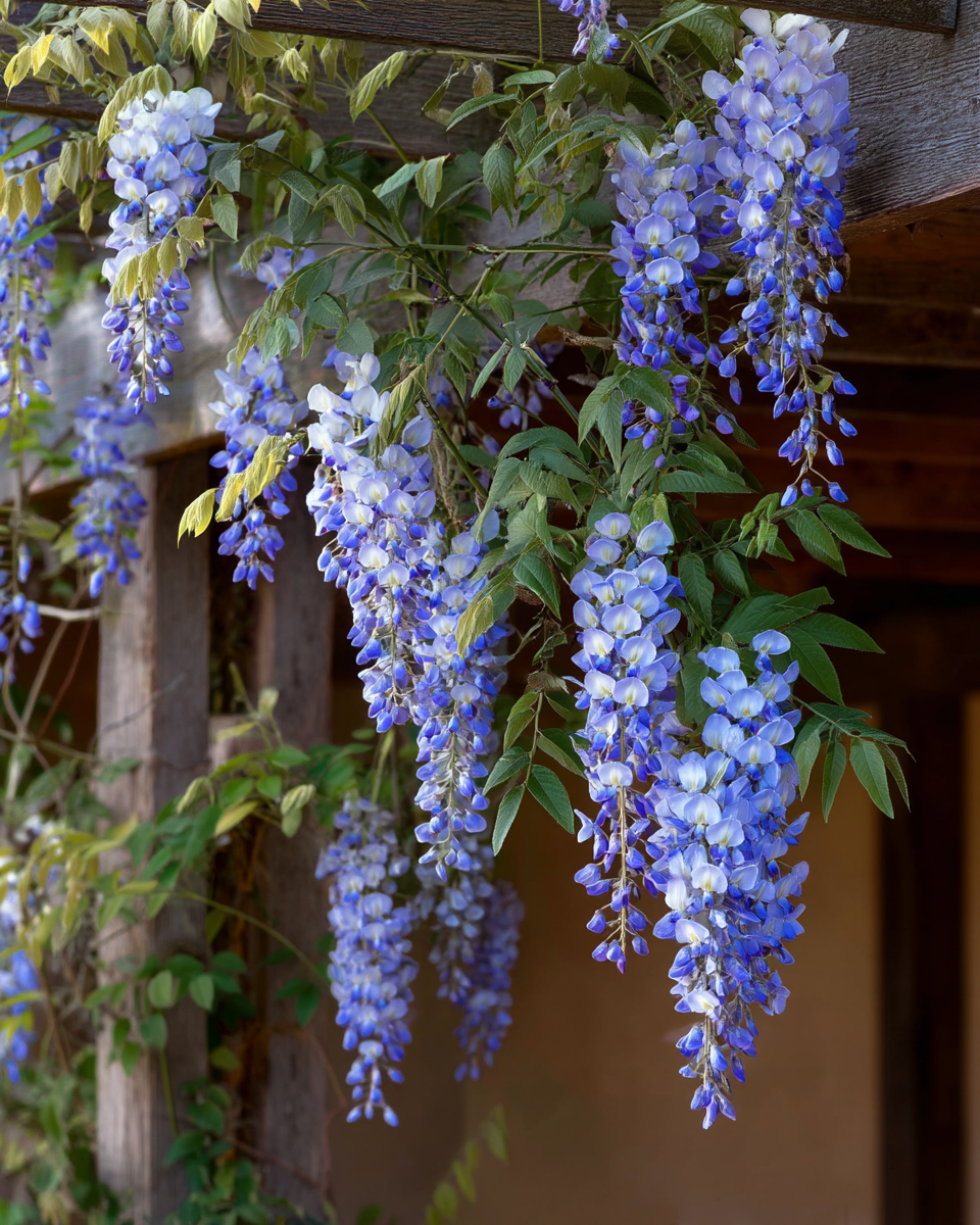 Blue Moon Standard Wisteria macrostachya