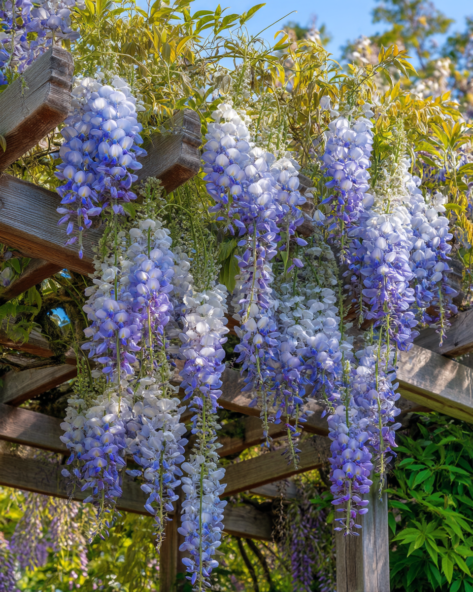 Blue Moon Standard Wisteria macrostachya