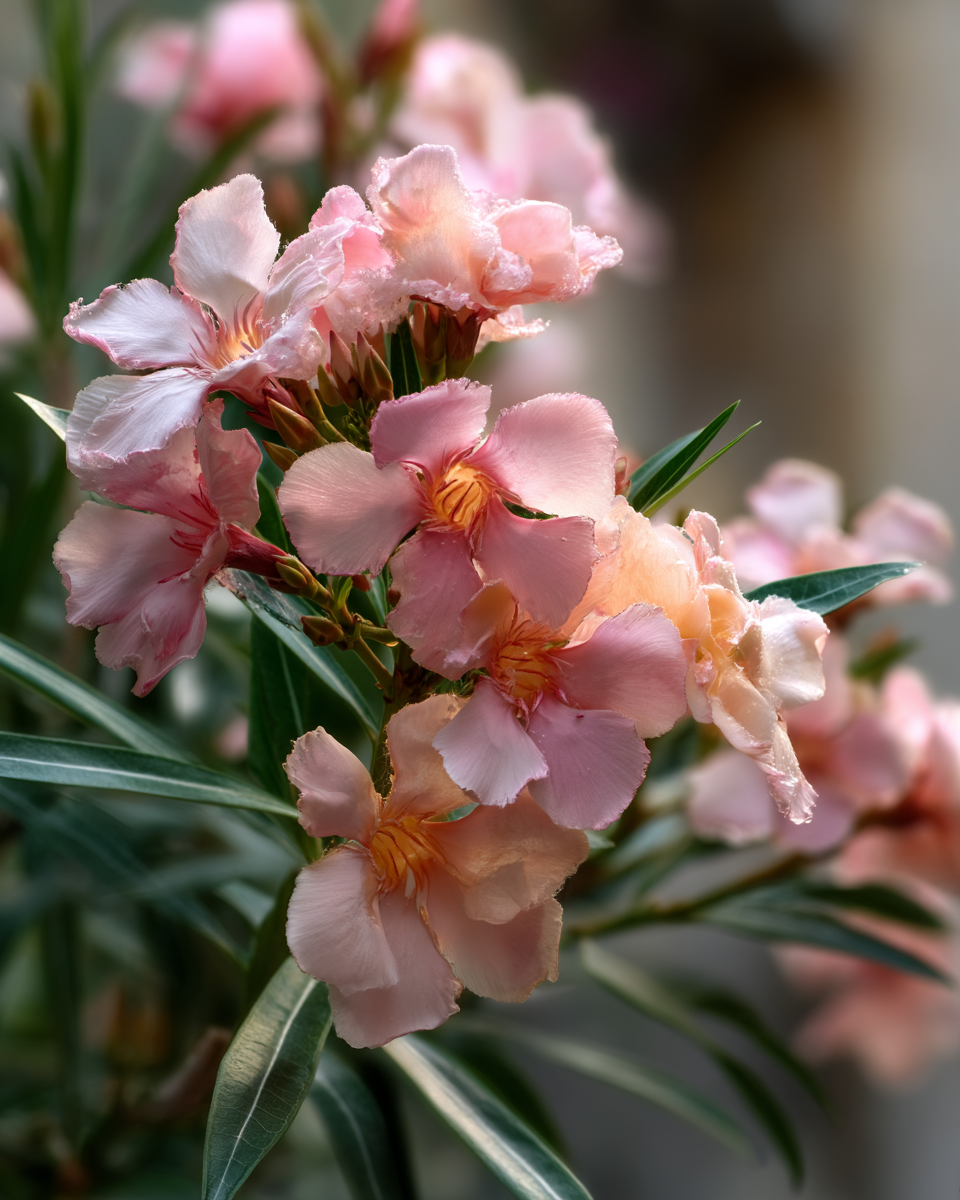 Dwarf Apricot Oleander