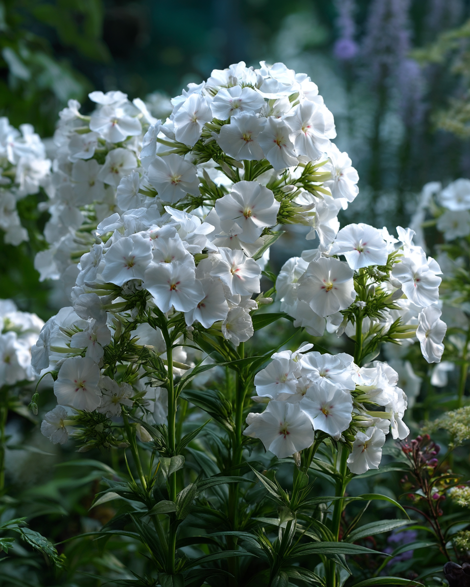 Flame White Eye Phlox paniculata