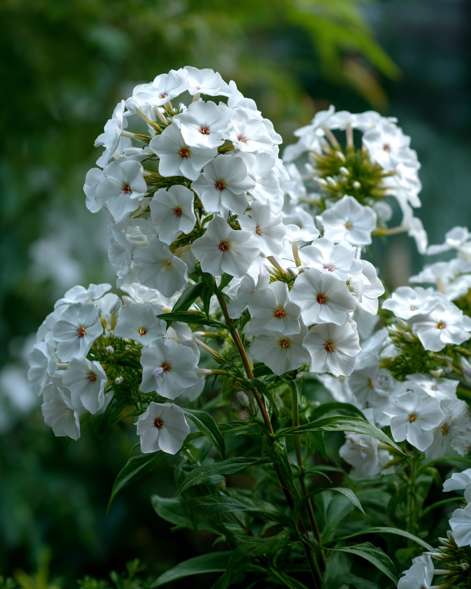 Flame White Eye Phlox paniculata