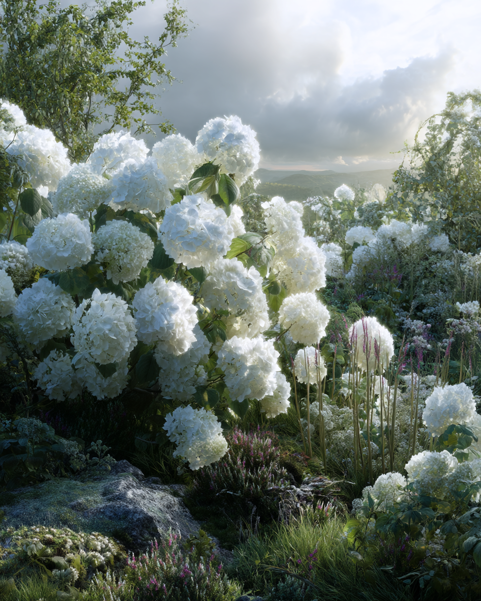 Wudu Hydrangea macrophylla