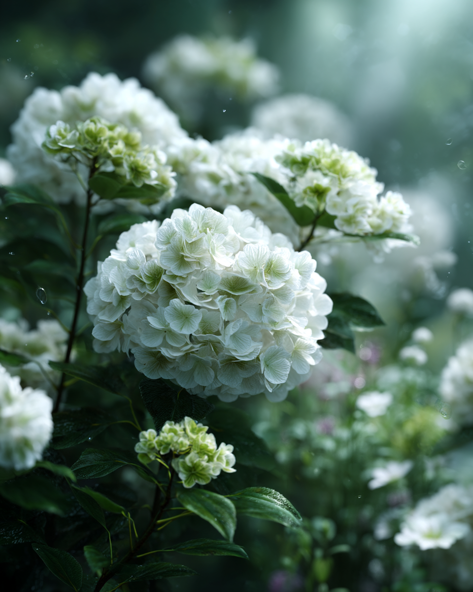 Wudu Hydrangea macrophylla