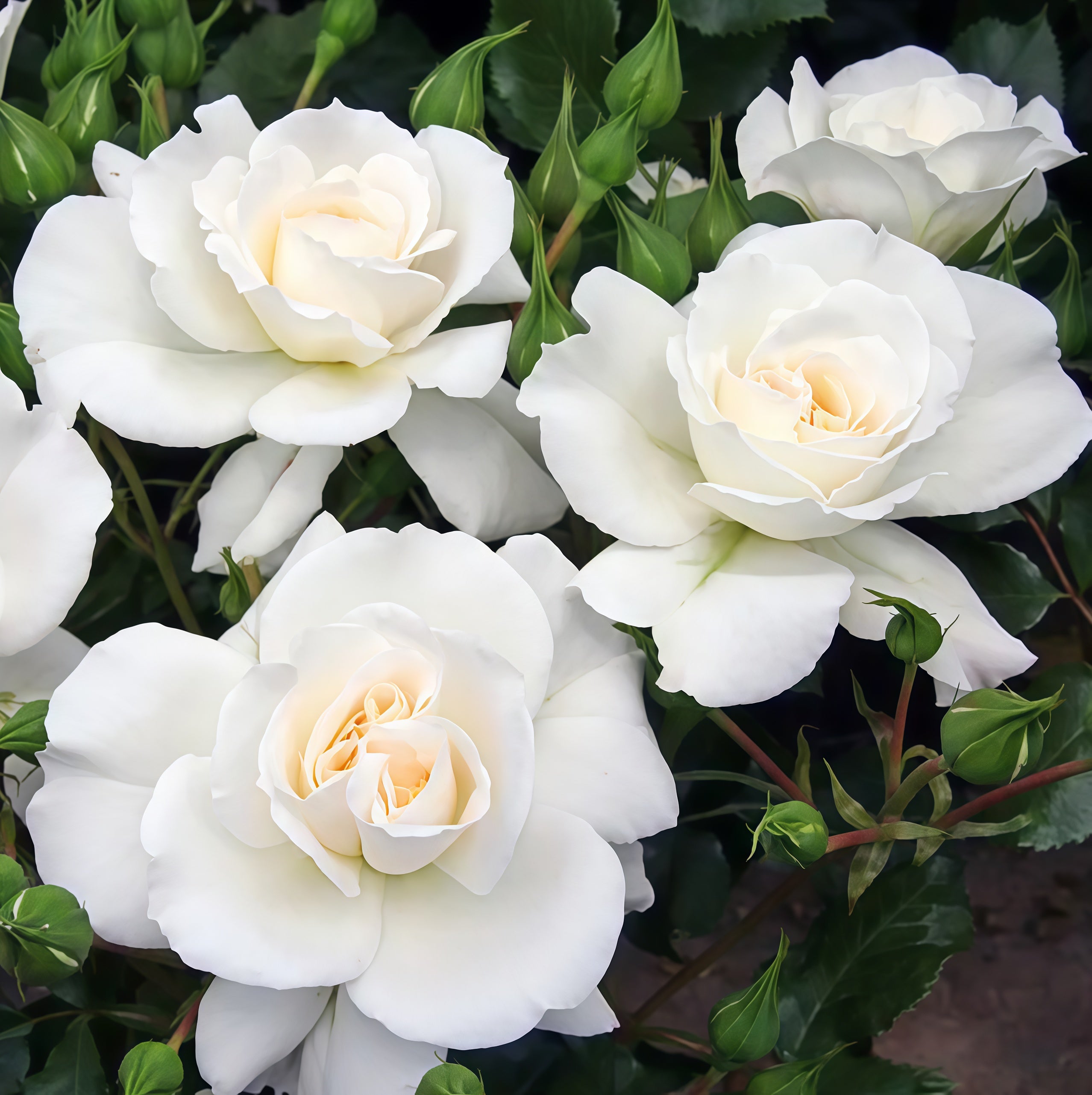 Peticoat  Floribunda Rose