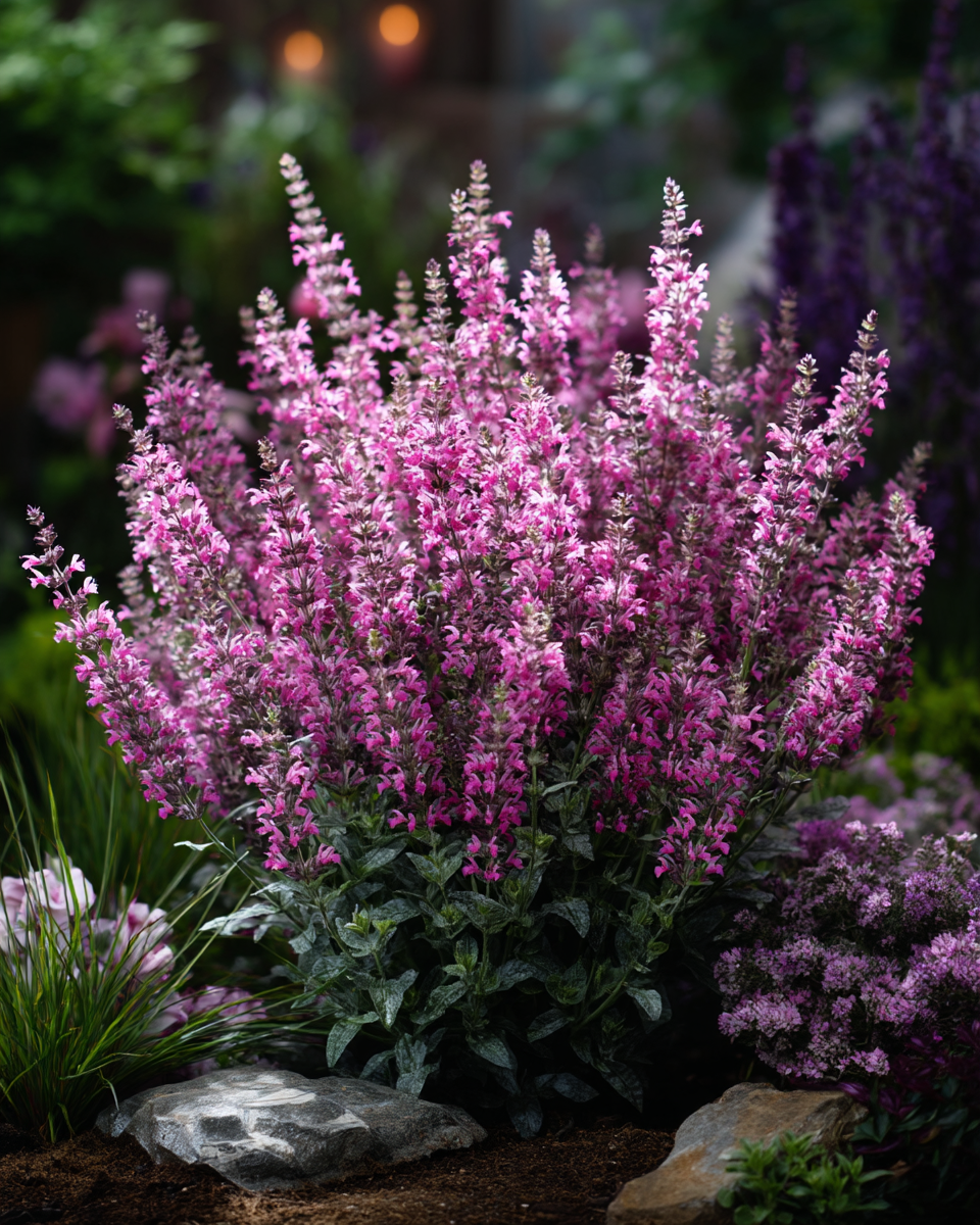 Pink Profusion Salvia nemorosa