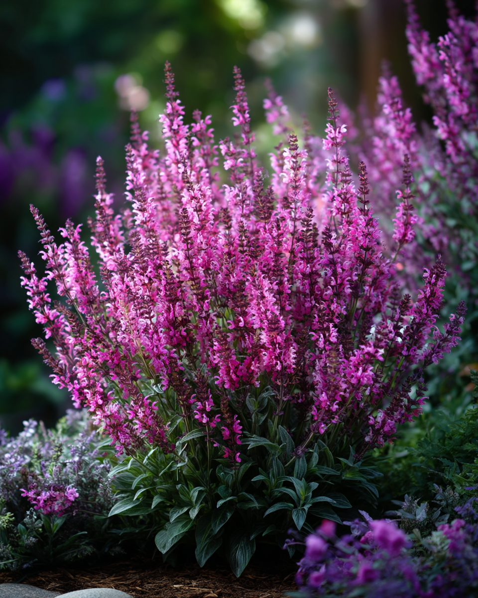 Pink Profusion Salvia nemorosa