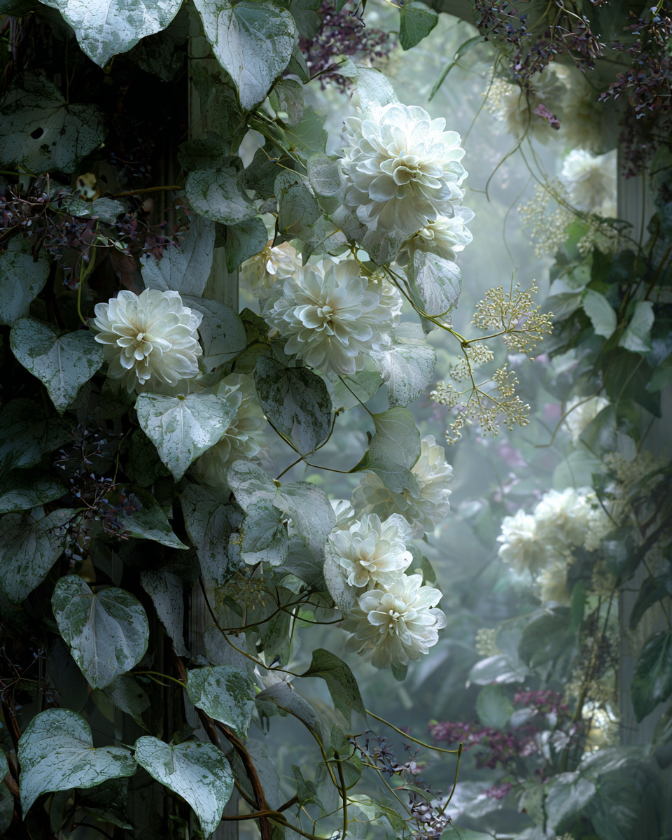 Moonlight Schizophragma hydrangeoides