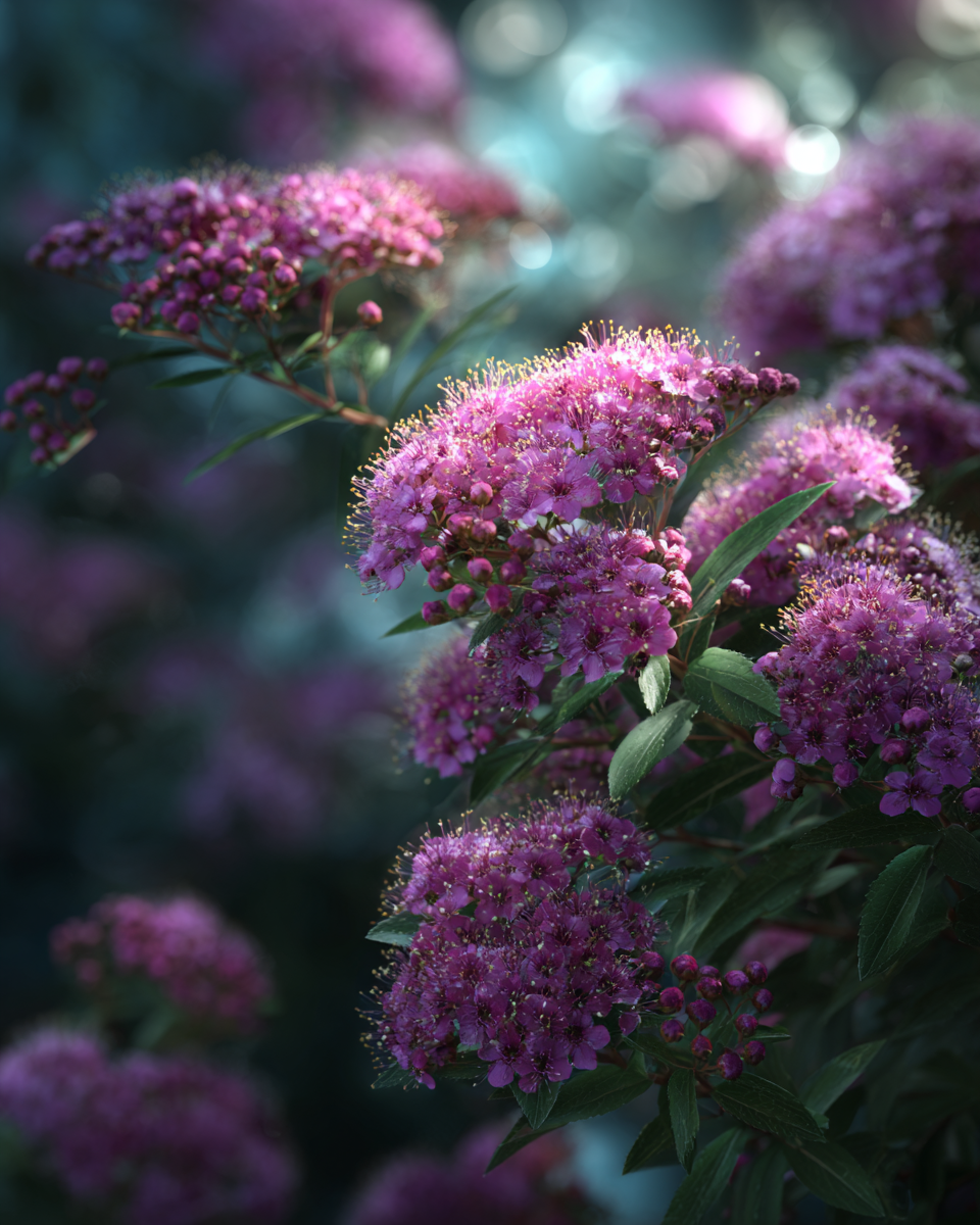 Crispa Spiraea japonica