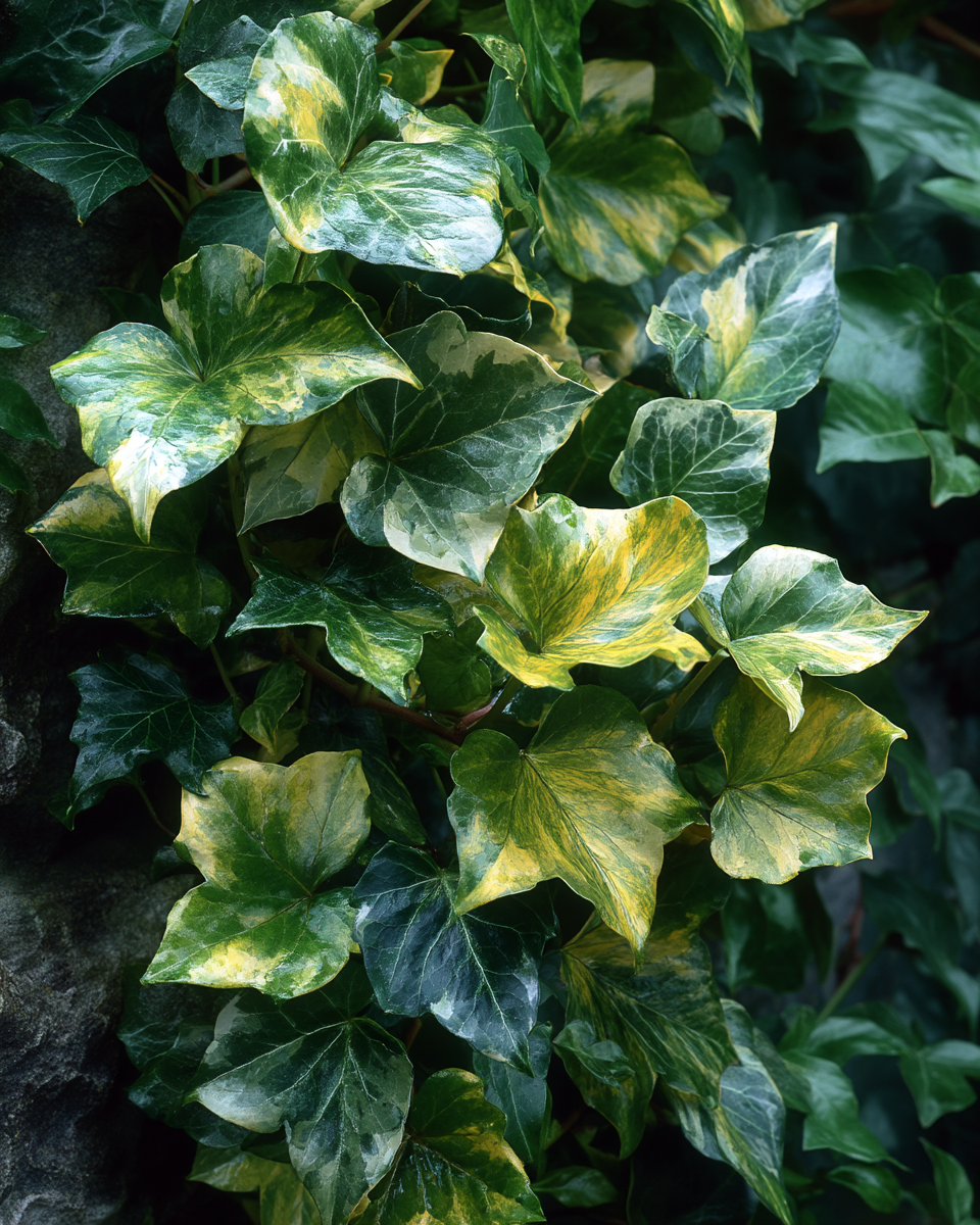 Sulphur Heart Hedera colchica