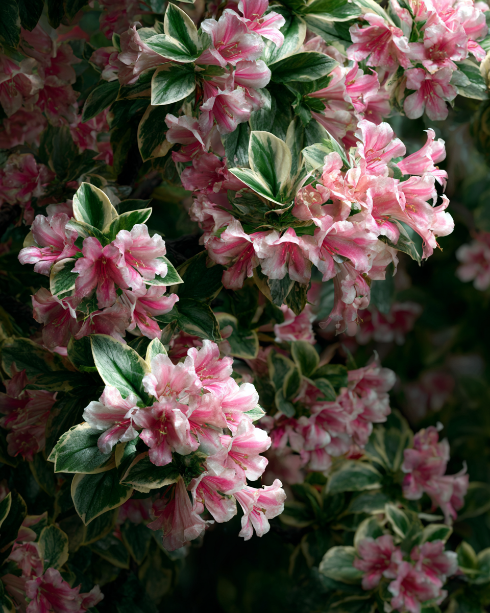 Weigela florida Variegata