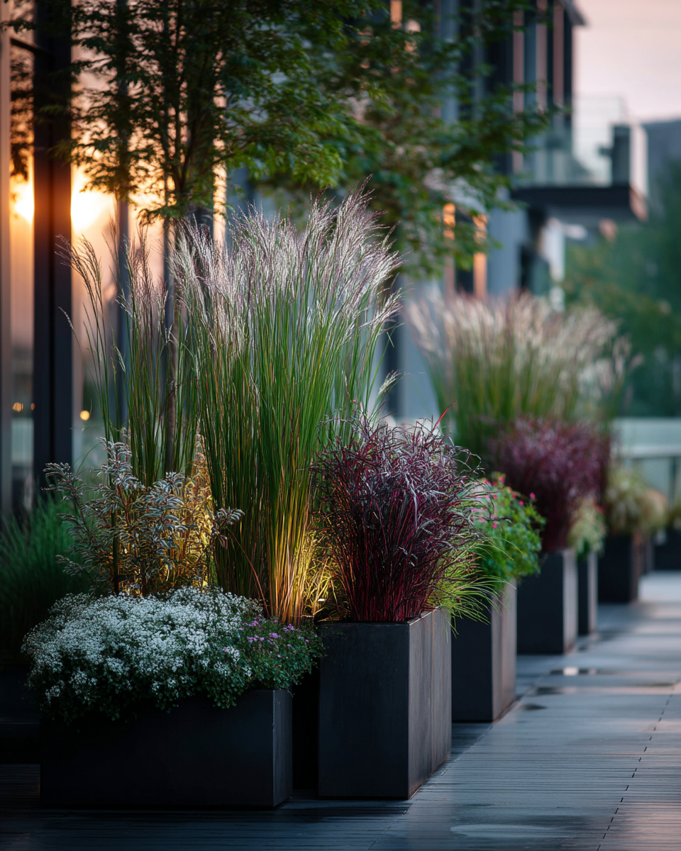 Zebrinus Miscanthus sinensis