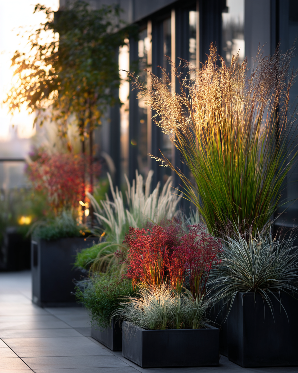 Zebrinus Miscanthus sinensis